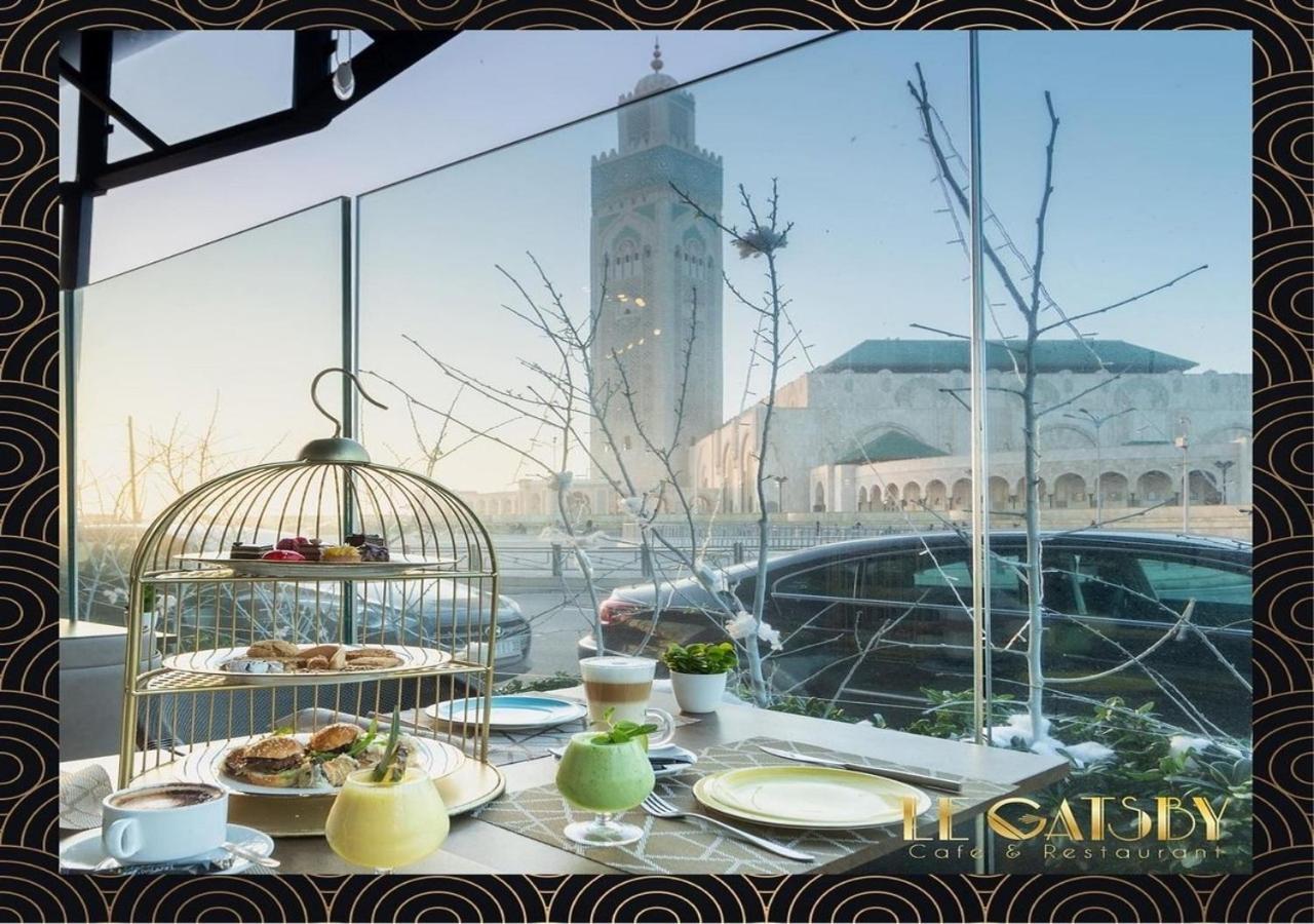 Modern Apartment Opposite The Hassan2 Mosque, Very Well Equipped And Stylish, 85 M2 With Gym And Direct Sea View With Underground Garage , Prohibits Unmarried Couples Of Arab Origin Καζαμπλάνκα Εξωτερικό φωτογραφία
